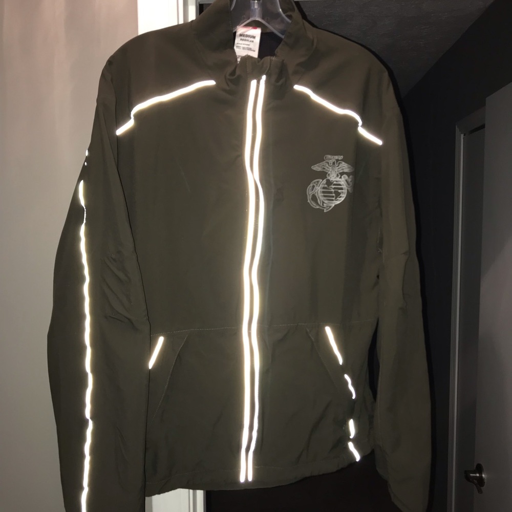 New Balance USMC running suit top